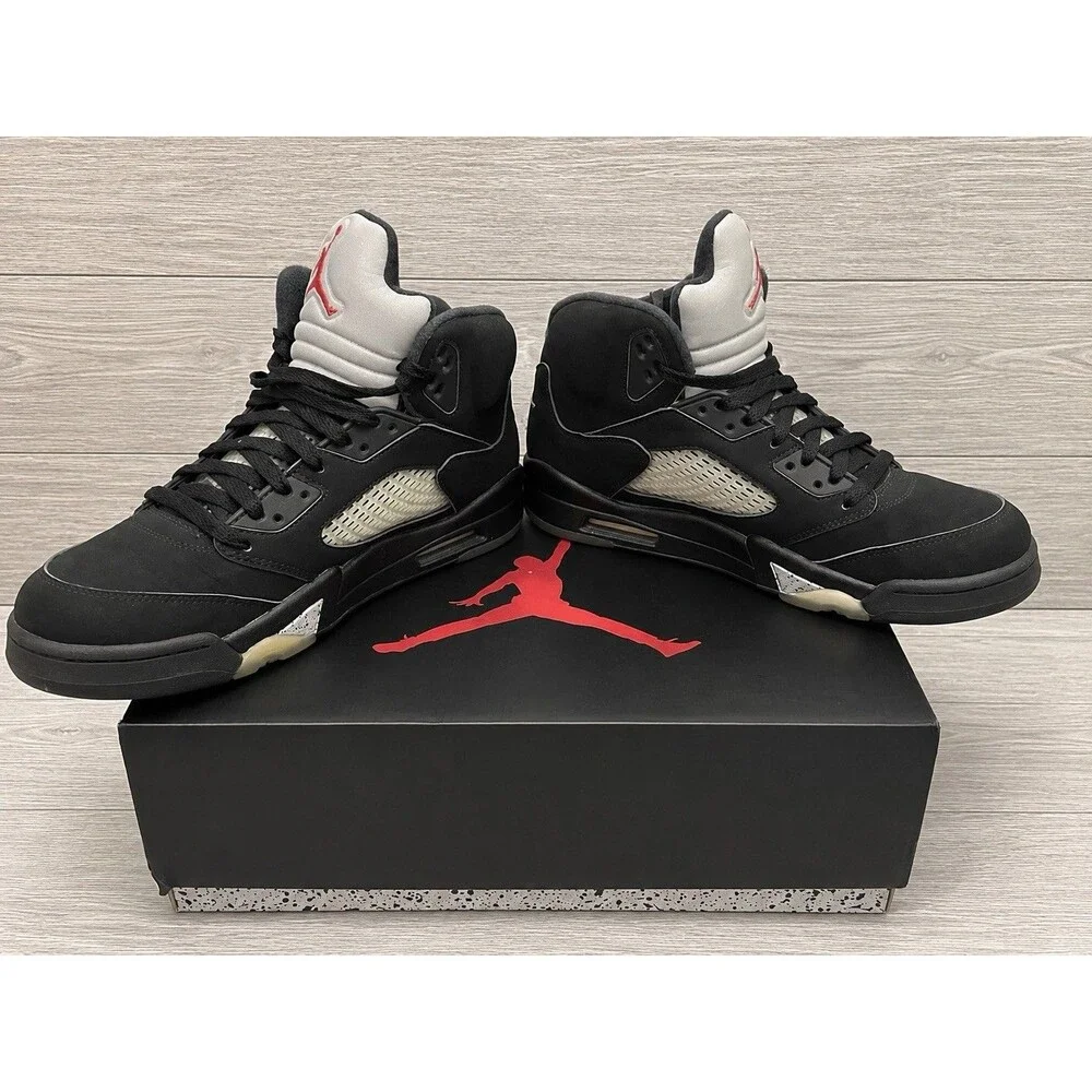 Jordan Air Jordan 5 Retro OG Black Metallic 845035-003 Black/Metallic Silver